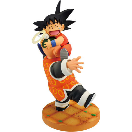 FIGURA ICHIBANSHO SON GOKU & GRANDPA SON GOHAN DRAGON HISTORY II DRAGON BALL 16CM image 1