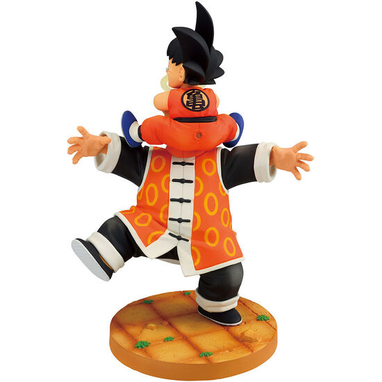 FIGURA ICHIBANSHO SON GOKU & GRANDPA SON GOHAN DRAGON HISTORY II DRAGON BALL 16CM image 2