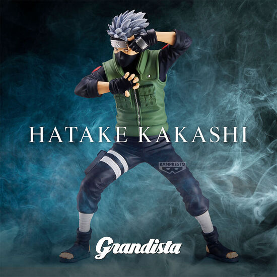 FIGURA HATAKE KAKASHI GRANDISTA NARUTO SHIPPUDEN 23CM image 3