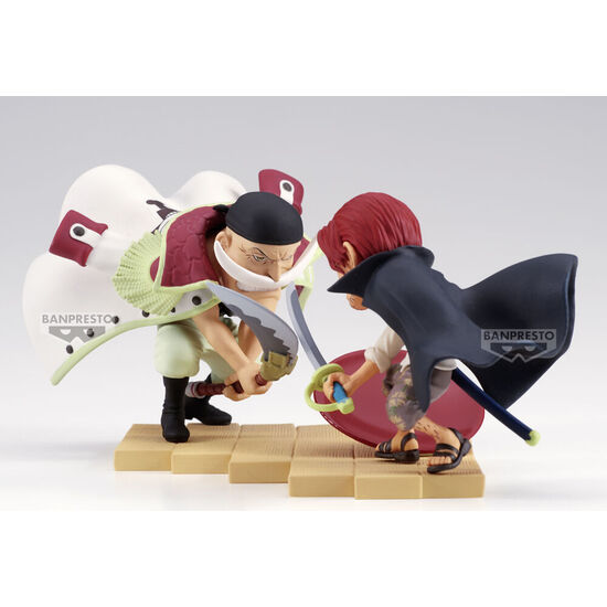 FIGURA EDWARD NEWGATE VS. SHANKS WORLD COLLECTABLE LOG STORIES ONE PIECE 13CM image 2