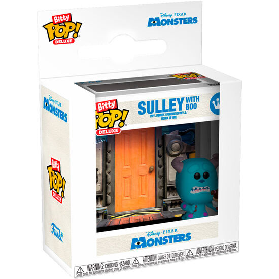 FIGURA BITTY POP DELUXE DISNEY PIXAR MONSTERS INC. SULLEY WITH BOO image 0