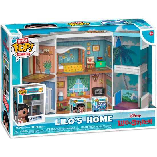 FIGURA BITTY POP BOXES DISNEY STITCH LILOS HOME image 1