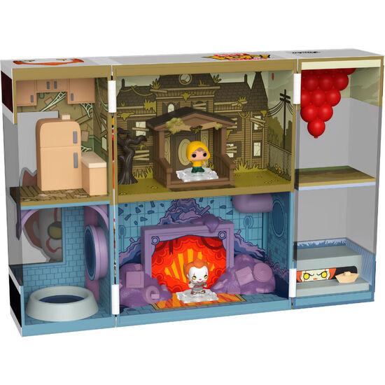 FIGURA BITTY POP BOXES IT PENNYWISES LAIR image 0