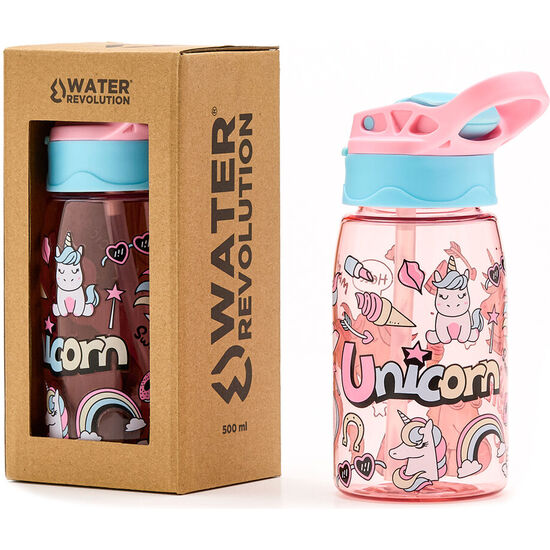 CANTIMPLORA UNICORNIO WATER REVOLUTION 500ML TRITAN image 0