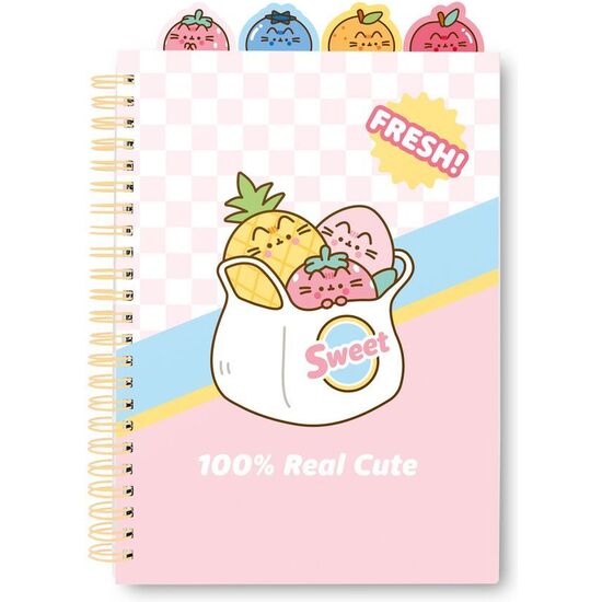 CUADERNO A5 PUSHEEN FRUITS image 0