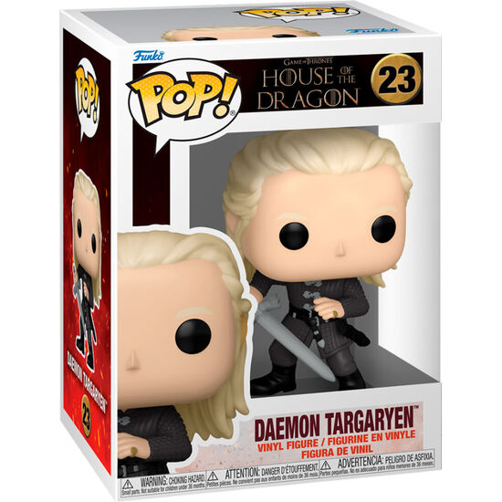 FIGURA POP LA CASA DEL DRAGON DAEMON TARGARYEN image 0