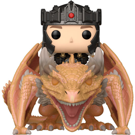 FIGURA POP RIDES LA CASA DEL DRAGON AEGON TARGARYEN WITH SUNFYRE image 1