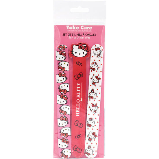 SET 3 LIMAS DE UÃ±AS HELLO KITTY image 0