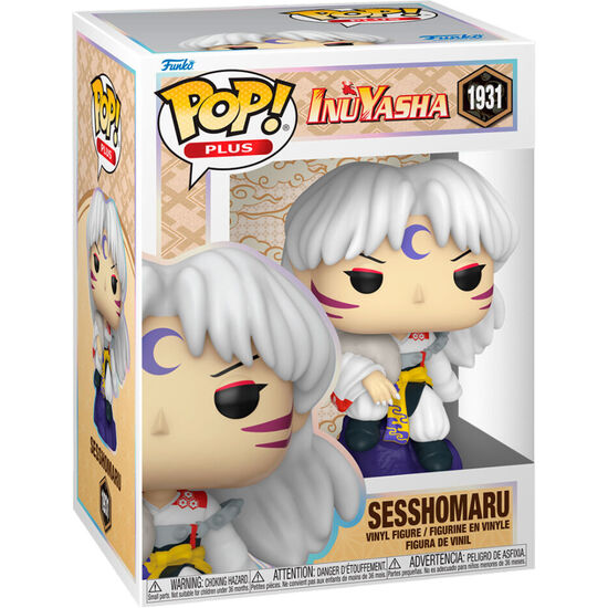 FIGURA POP PLUS INUYASHA SESSHOMARU image 0