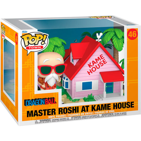 FIGURA POP TOWN DRAGON BALL MASTER ROSHI AT KAME HOUSE image 0