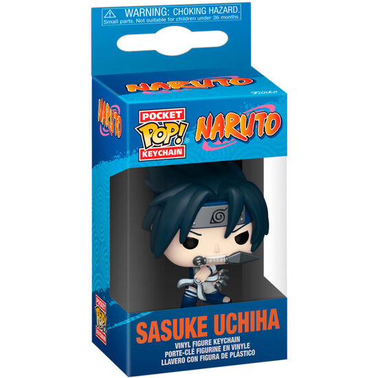 LLAVERO POCKET POP NARUTO SASUKE UCHIHA image 1