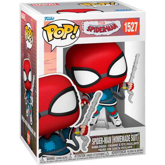 FIGURA POP MARVEL SPIDERMAN - SPIDER-MAN HOMEMADE SUIT image 1