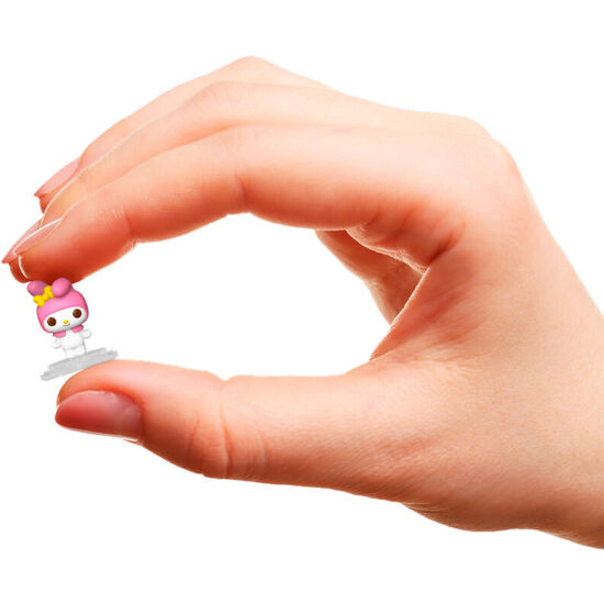 BLISTER 4 FIGURAS BITTY POP HELLO KITTY AND FRIENDS MY MELODY image 0