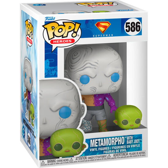 FIGURA POP DC COMICS SUPERMAN METAMORPHO WITH BABY JOEY image 1