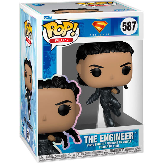 FIGURA POP PLUS DC COMICS SUPERMAN THE ENIGEER image 1