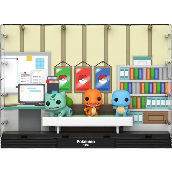 FIGURA POP MOMENTS DELUXE POKEMON 1996 BULBASAUR CHARMANDER SQUIRTLE image 1