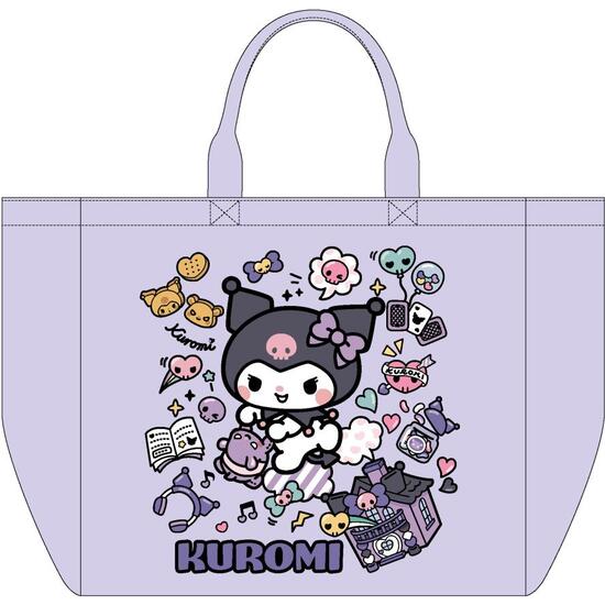 BOLSA SHOPPING XL HELLO KITTY KUROMI image 1