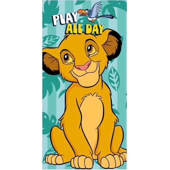 TOALLA MICROFIBRA LION KING image 0