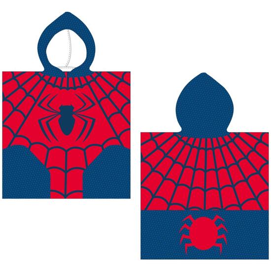 PONCHO MICROFIBRA SPIDERMAN image 0