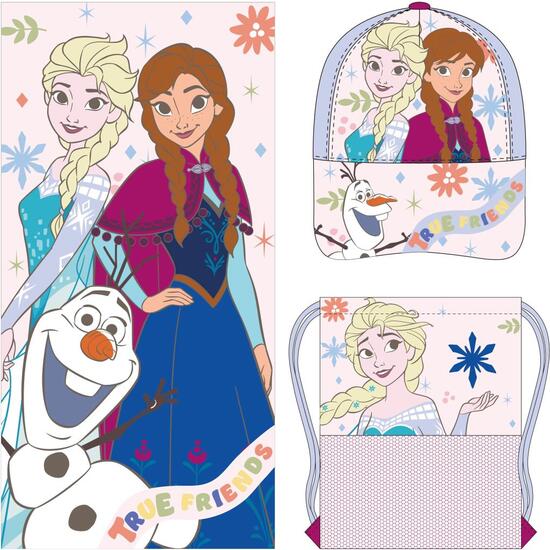 TOALLA SET SAQUITO FROZEN image 0
