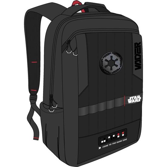 MOCHILA CASUAL TÉCNICA ADULTO STAR WARS image 0