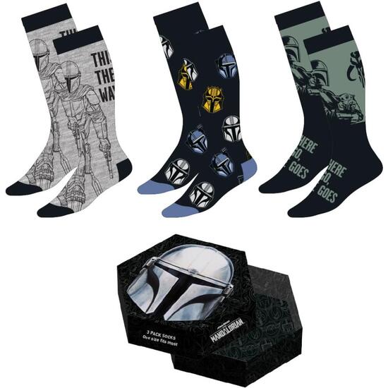 PACK CALCETINES 3 PIEZAS THE MANDALORIAN image 0