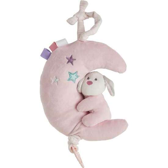 LUNA PERRO PINK CAJA MUSICAL 25 CM image 0