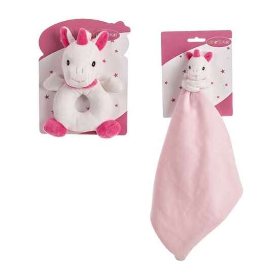 UNICORNIO ROSI SONAJERO 20 CM image 0