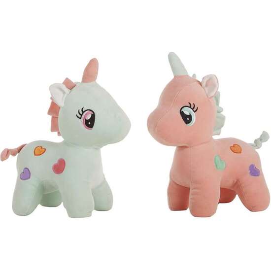 PELUCHE UNICORNIO EXTRASUAVE 35 CM 3 COLORES SDOS.  - MODELOS SURTIDOS image 0