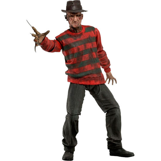 FIGURA ARTICULADA ULTIMATE FREDDY KRUEGER 30TH ANNIVERSARY PESADILLA EN ELM STREET 18CM image 0