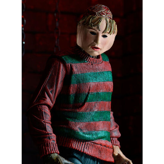 FIGURA ARTICULADA ULTIMATE FREDDY KRUEGER 30TH ANNIVERSARY PESADILLA EN ELM STREET 18CM image 3