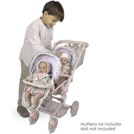 SILLA GEMELAR PLEGABLE -NOVEDAD - MULTIPOSICION PARA MUÑECAS DE HASTA 52 CM. image 2