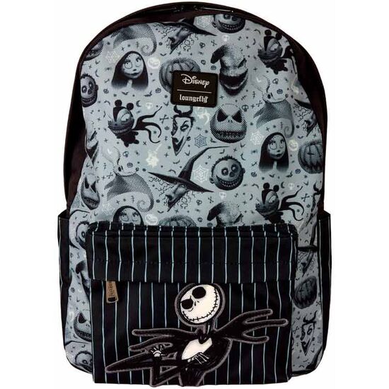 MOCHILA NYLON PESADILLA ANTES DE NAVIDAD DISNEY LOUNGEFLY 43CM image 1