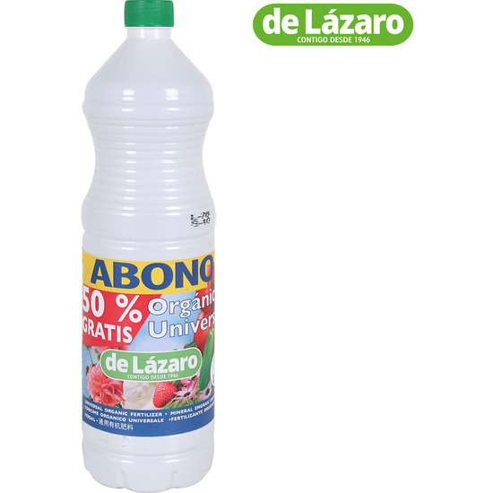 ABONO ORGANICO UNIVERSAL 1L + 0,5L DE REGALO image 0