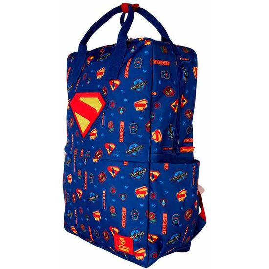 MOCHILA NYLON SUPERMAN MARVEL LOUNGEFLY 43CM image 1
