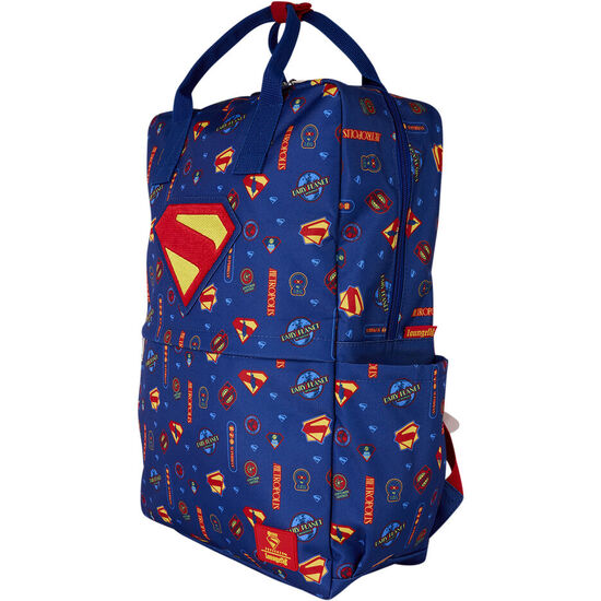 MOCHILA NYLON SUPERMAN MARVEL LOUNGEFLY 43CM image 4