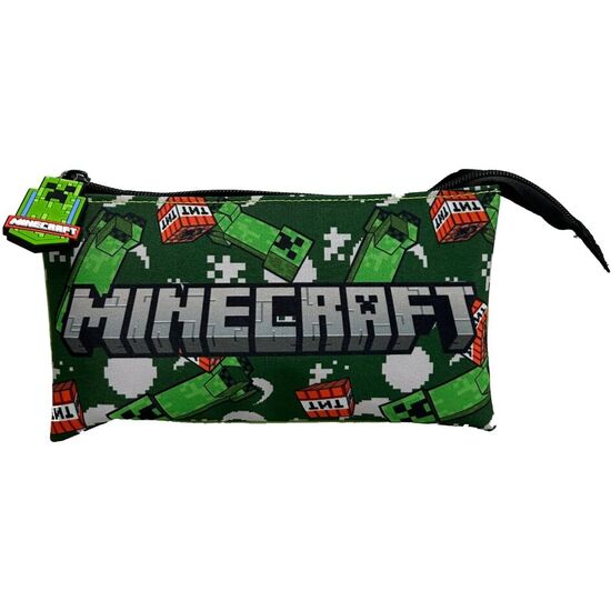 PORTATODO MINECRAFT TRIPLE image 0