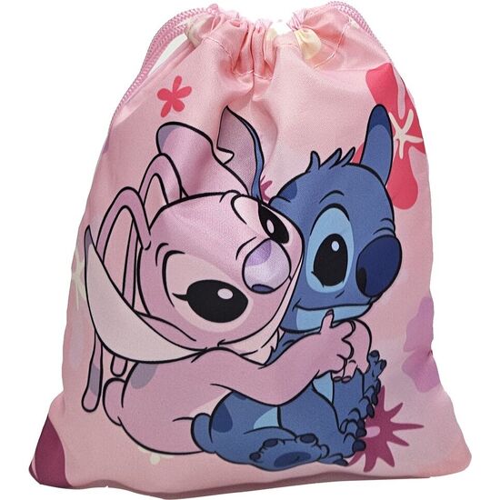 SACO MERIENDA ANGEL & STITCH DISNEY 25CM image 0