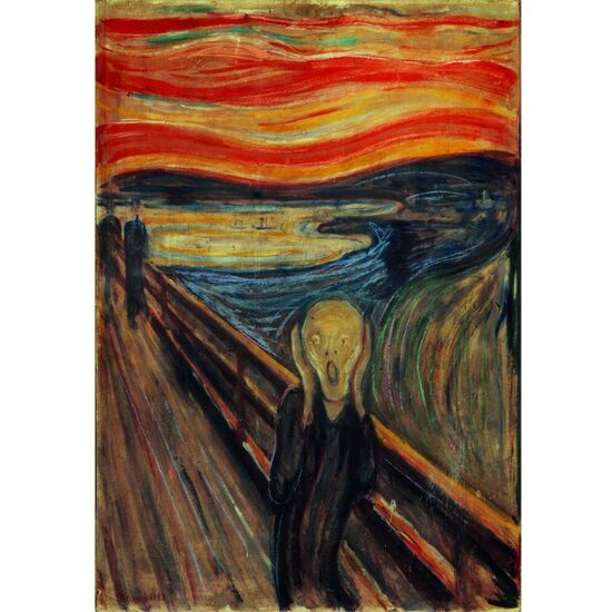 PUZZLE THE SCREAM MUNCH MUSEUM 1000PZS image 0