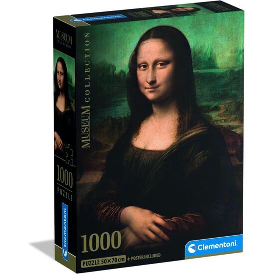 PUZZLE MONA LISA LEONARDO MUSEUM 1000PZS image 1