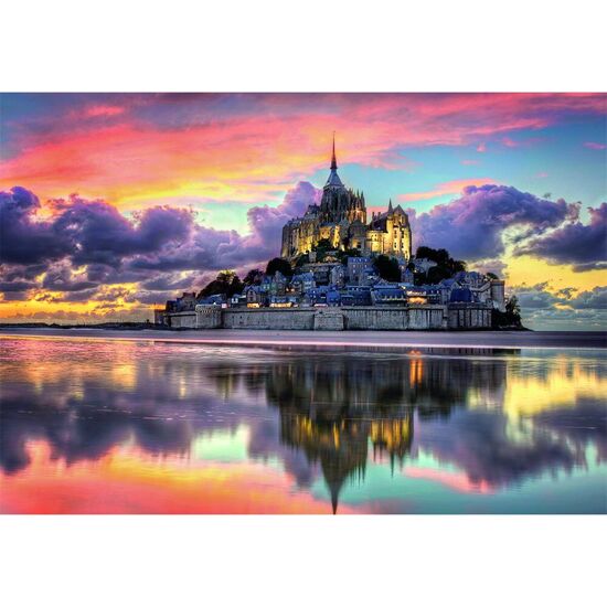 PUZZLE LE MAGNIFIQUE MONT SAINT-MICHEL HIGH QUALITY 1000PZS image 0