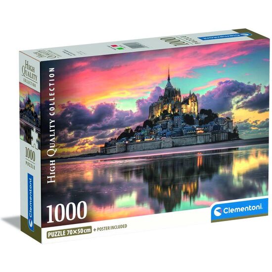 PUZZLE LE MAGNIFIQUE MONT SAINT-MICHEL HIGH QUALITY 1000PZS image 1