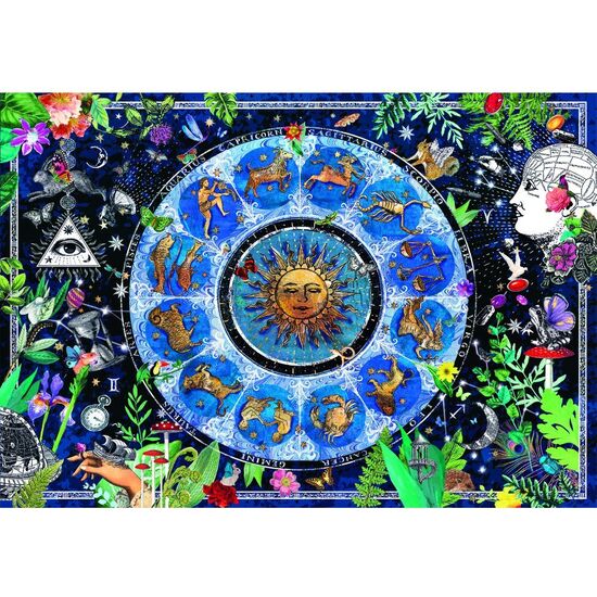 PUZZLE ASTROLOGICAL CHART HIGH QUALITY 1000PZS image 0
