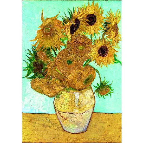 PUZZLE SUNFLOWERS VAN GOGH MUSEUM 1000PZS image 0