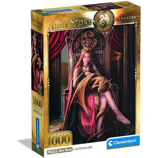 PUZZLE FRIENDS ANNE STOKES 1000PZS image 1