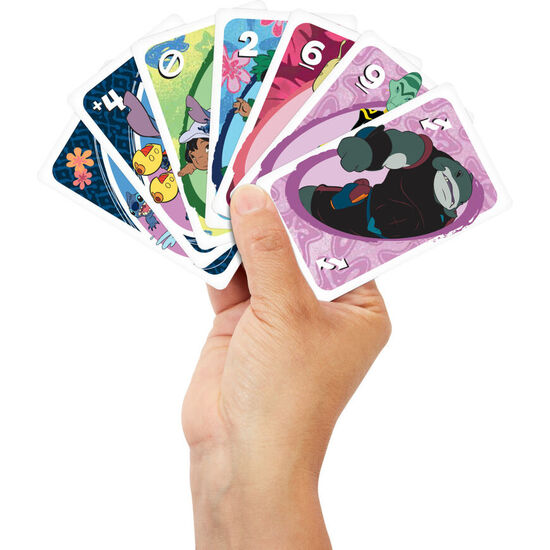 JUEGO CARTAS UNO LILO &#38; STITCH DISNEY image 2