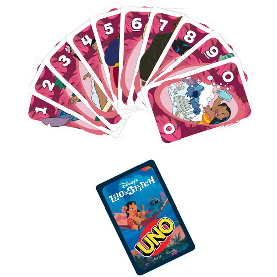 JUEGO CARTAS UNO LILO &#38; STITCH DISNEY image 3