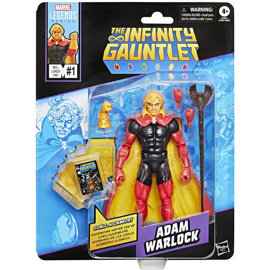 FIGURA ADAM WARLOCK THE INFINITY GAUNTLET MARVEL LEGENDS 15CM image 0