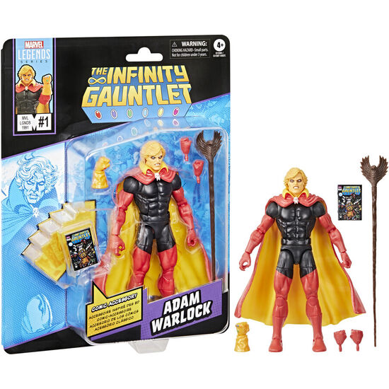 FIGURA ADAM WARLOCK THE INFINITY GAUNTLET MARVEL LEGENDS 15CM image 2