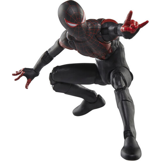 FIGURA MILES MORALES ULTIMATE SPIDER-MAN MARVEL LEGENDS 15CM image 3